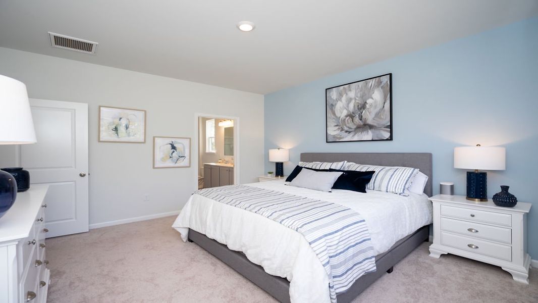 Representative furnished interior of a home built from the KERRY by D.R. Horton in Lochaven, Conway (Image 35).