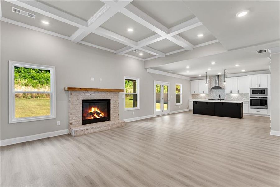 Spacious, unfurnished interior of a new home in Hidden Fields, Hoschton (Image 21).