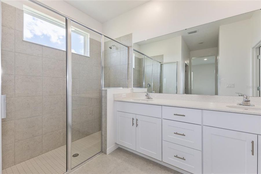 Furnished interior view inside a new home in Highfield at Twisted Oaks, Wildwood (Image 3).