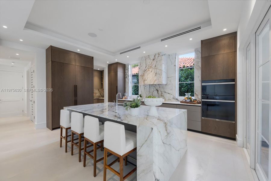 Furnished interior view inside a new home in , Coral Gables (Image 34).