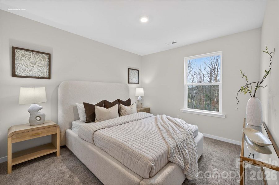 Furnished interior view inside a new home in The Hamptons at Hickory, Hickory (Image 22).
