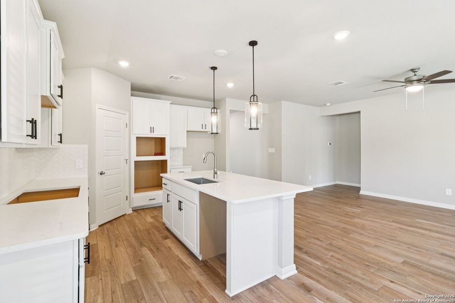 Furnished interior view inside a new home in Arcadia Ridge - Classic Series, San Antonio (Image 12).