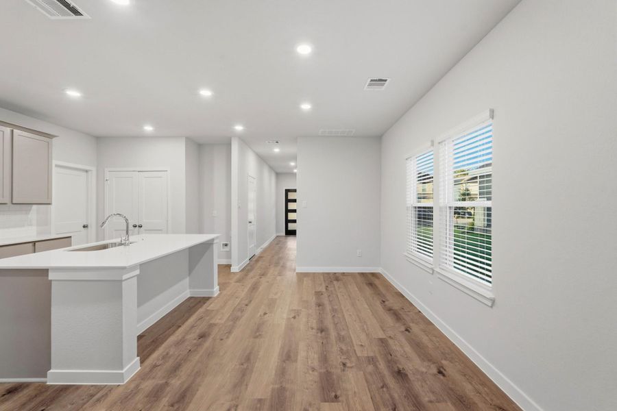Furnished interior view inside a new home in Reveille Estates, Bryan (Image 9).