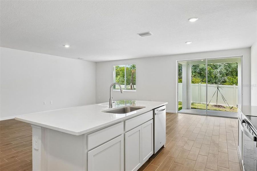 Furnished interior view inside a new home in Pine Ridge Meadows, Hudson (Image 33).