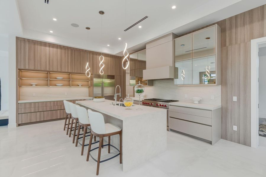 Furnished interior view inside a new home in , Boca Raton (Image 15).