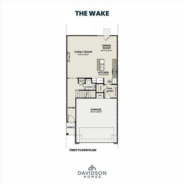 2D floor plan layout of this home in Hemingway, Cumming, GA (Image 4).