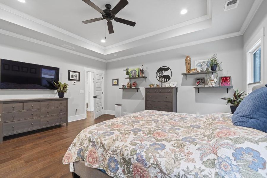 Furnished interior view inside a new home in , Buckhead (Image 43).