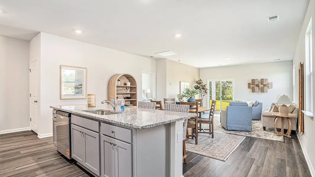 Furnished interior view inside a new home in Ridgefield, Conway (Image 5).