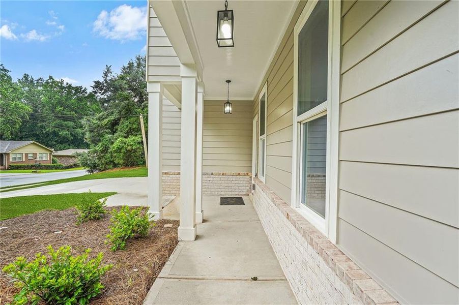 Exterior details and patio area of a home in , Stockbridge (Image 3).