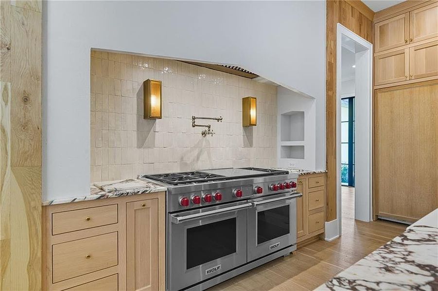 Furnished interior view inside a new home in Crossroads, Alpharetta (Image 49).