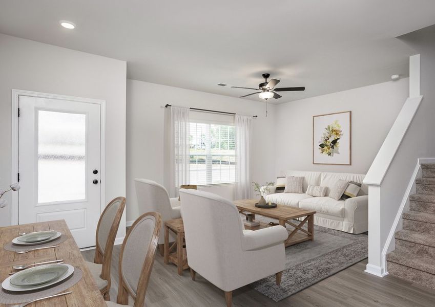 The living room of the Dagny