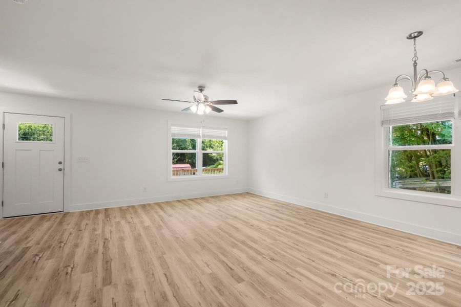Spacious, unfurnished interior of a new home in , Albemarle (Image 14).
