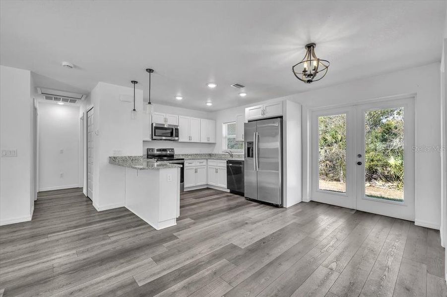 Furnished interior view inside a new home in , Punta Gorda (Image 7).