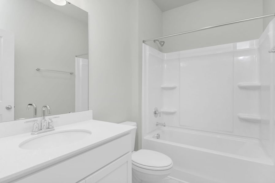 Furnished interior view inside a new home in The Cove at Mallard Crossing, Summerville (Image 7).