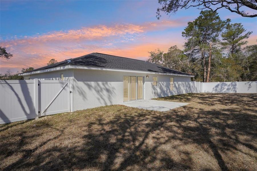 Exterior details and patio area of a home in , Ocala (Image 39). Exterior details and patio area of a home in , Ocala (Image 39).