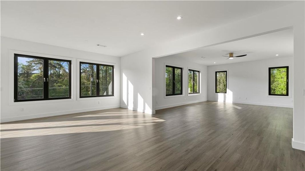 Spacious, unfurnished interior of a new home in , Marietta (Image 30).