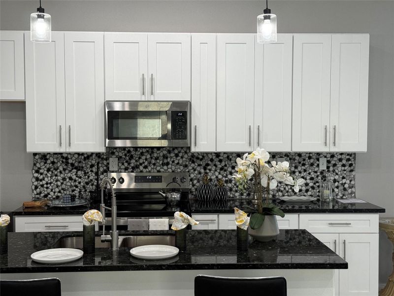 Furnished interior view inside a new home in , Beasley (Image 8).