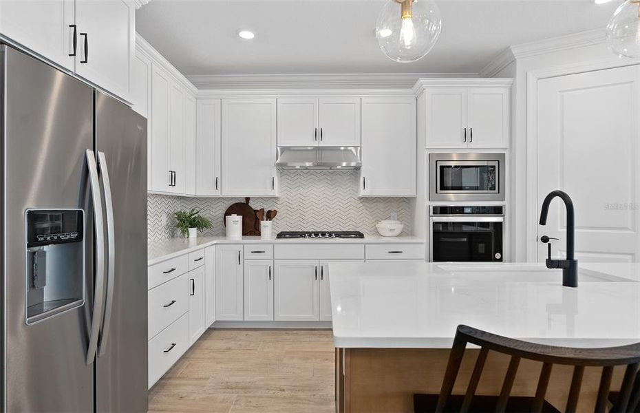 Model Home Design Only. Pictures and furnishings are for illustrative purposes only. Elevations, colors and options may vary. Furniture is for model home staging only.?