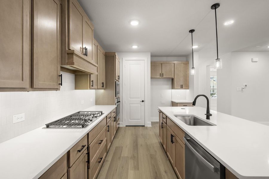 Furnished interior view inside a new home in Terrace Collection at Harvest, Argyle (Image 7).