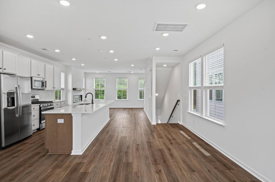 Furnished interior view inside a new home in , North Charleston (Image 5).