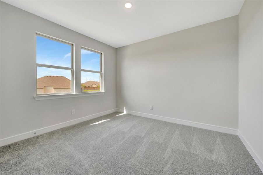 Spacious, unfurnished interior of a new home in Wellington, Haslet (Image 26). Spacious, unfurnished interior of a new home in Wellington, Haslet (Image 26).