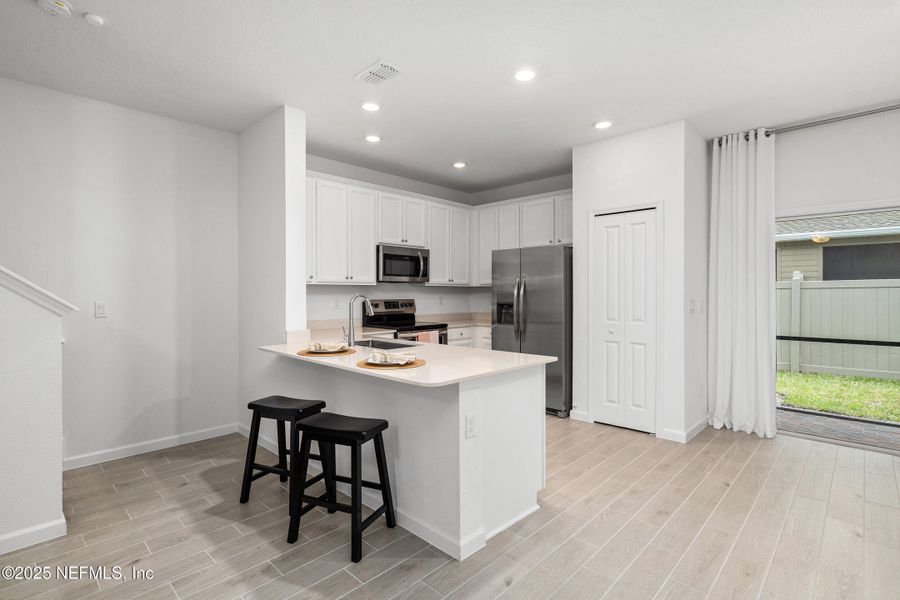 Furnished interior view inside a new home in , St. Augustine (Image 40).