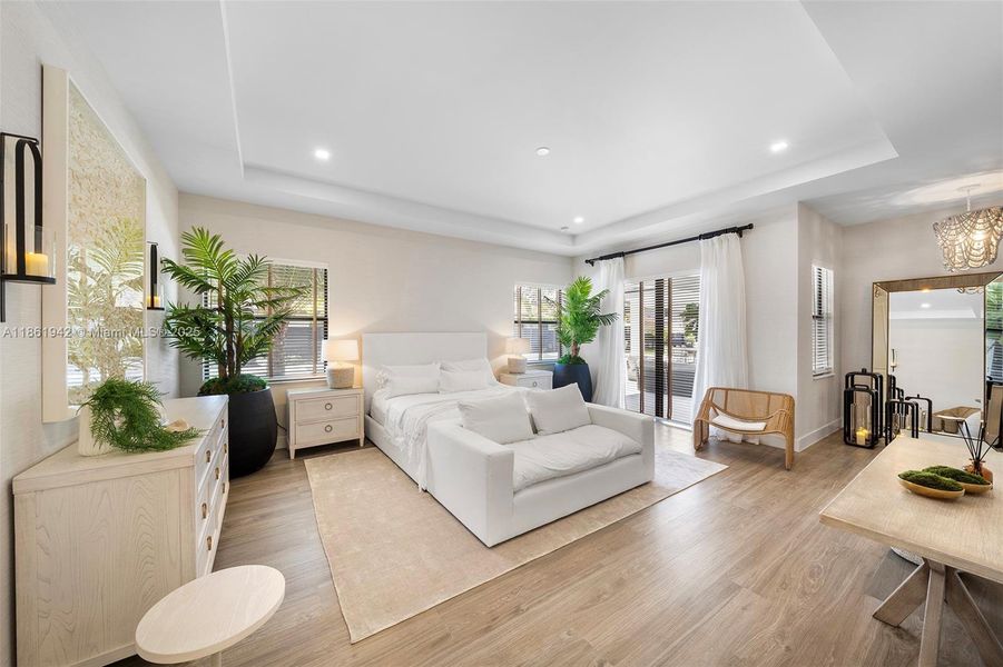 Furnished interior view inside a new home in , Miami (Image 47). Furnished interior view inside a new home in , Miami (Image 47).