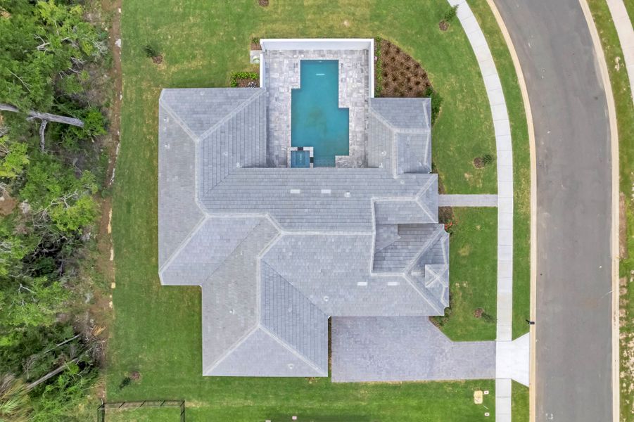 Representative exterior photo of a completed home built from the The Courtyard IV by ABD Development in Toscana, Palm Coast, FL (Image 23). Representative exterior photo of a completed home built from the The Courtyard IV by ABD Development in Toscana, Palm Coast, FL (Image 23).