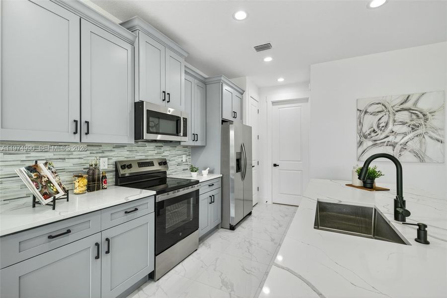 Furnished interior view inside a new home in , Lehigh Acres (Image 11).
