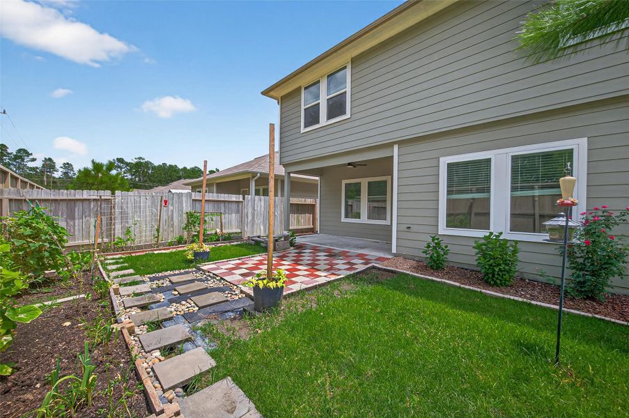 Front exterior of a new home in Presswoods, Splendora, TX, highlighting curb appeal (Image 1).