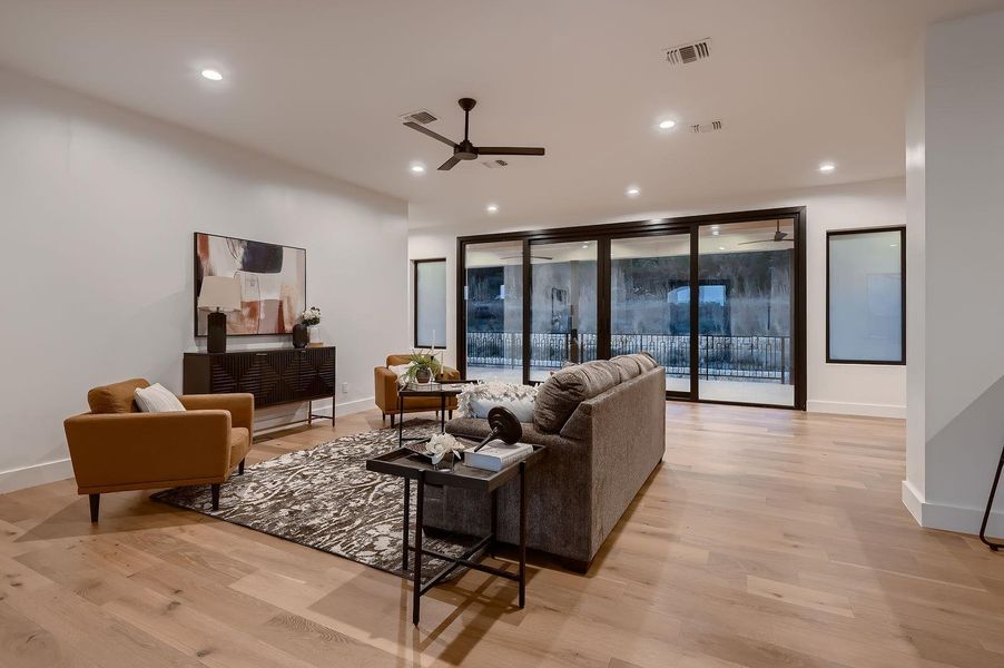 Furnished interior view inside a new home in , Austin (Image 13).