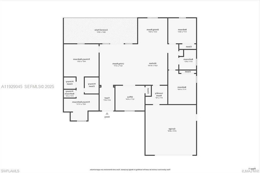 2D floor plan layout of this home in , Lehigh Acres, FL (Image 5). 2D floor plan layout of this home in , Lehigh Acres, FL (Image 5).