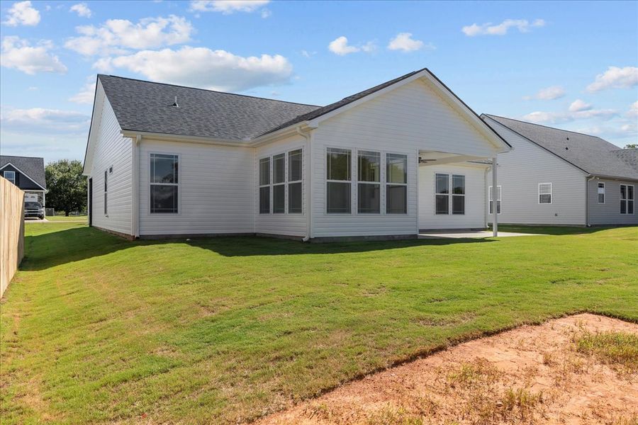 Representative exterior photo of a completed home built from the Cherokee by Enchanted Homes in Ballentine Ridge, Lyman, SC (Image 28).
