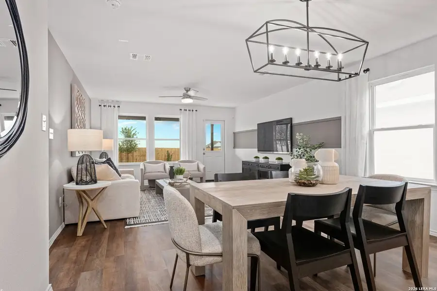 Furnished interior view inside a new home in , New Braunfels (Image 5).