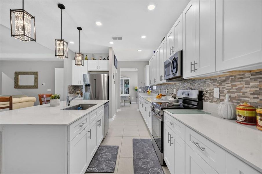 Furnished interior view inside a new home in Bronson's Ridge, Apopka (Image 19).