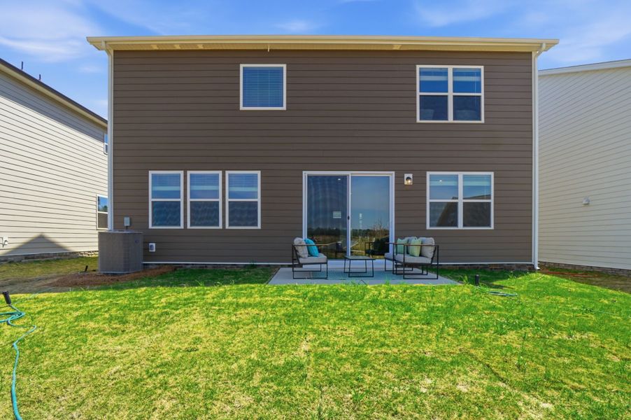 Exterior details and patio area of a home in Waxhaw Landing, Monroe (Image 25). Exterior details and patio area of a home in Waxhaw Landing, Monroe (Image 25).
