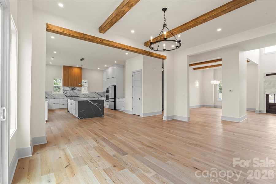 Furnished interior view inside a new home in , Mooresville (Image 12).