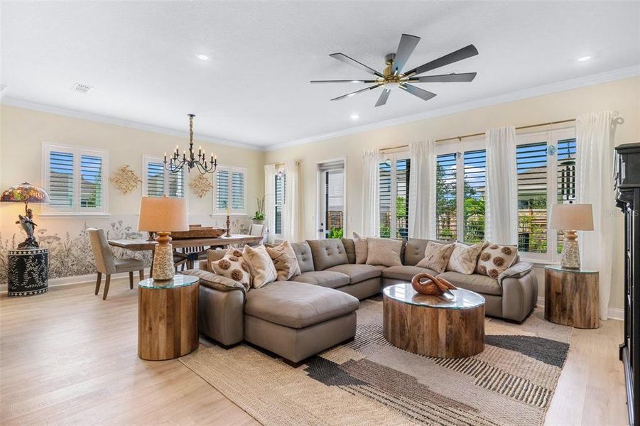 Furnished interior view inside a new home in , St. Cloud (Image 39).