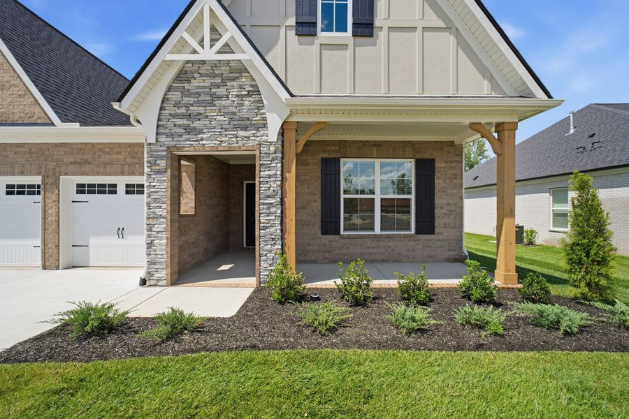 Exterior details and patio area of a home in Dorris Farm, White House (Image 3).