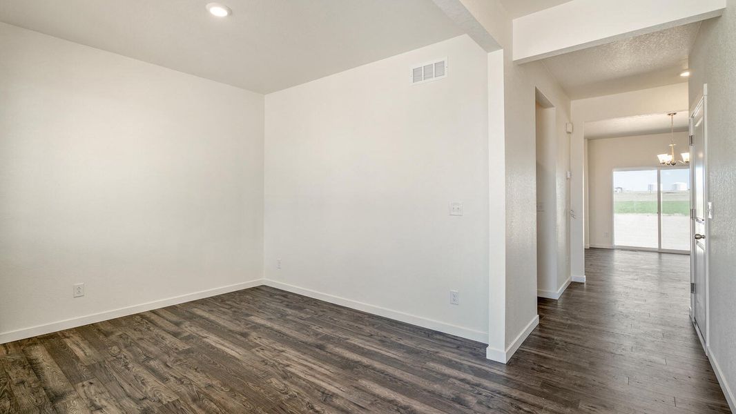 Spacious, unfurnished interior of a new home in Spring Valley Ranch, Elizabeth (Image 9).