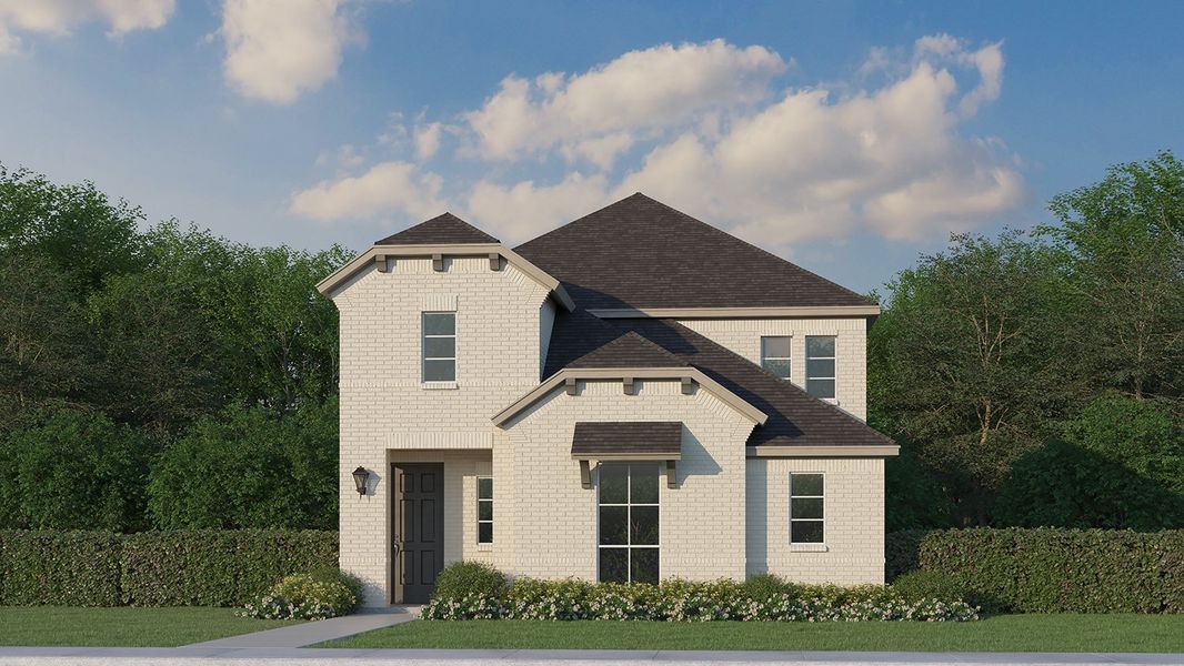 Plan 1460 Elevation B Plan 1460 Elevation B