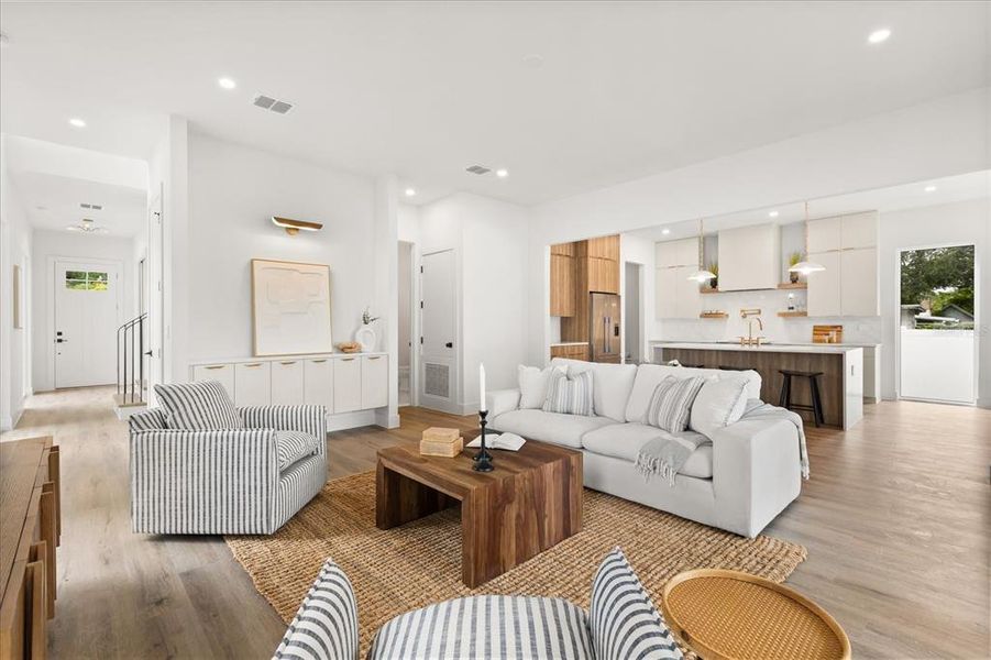 Furnished interior view inside a new home in , Orlando (Image 44). Furnished interior view inside a new home in , Orlando (Image 44).