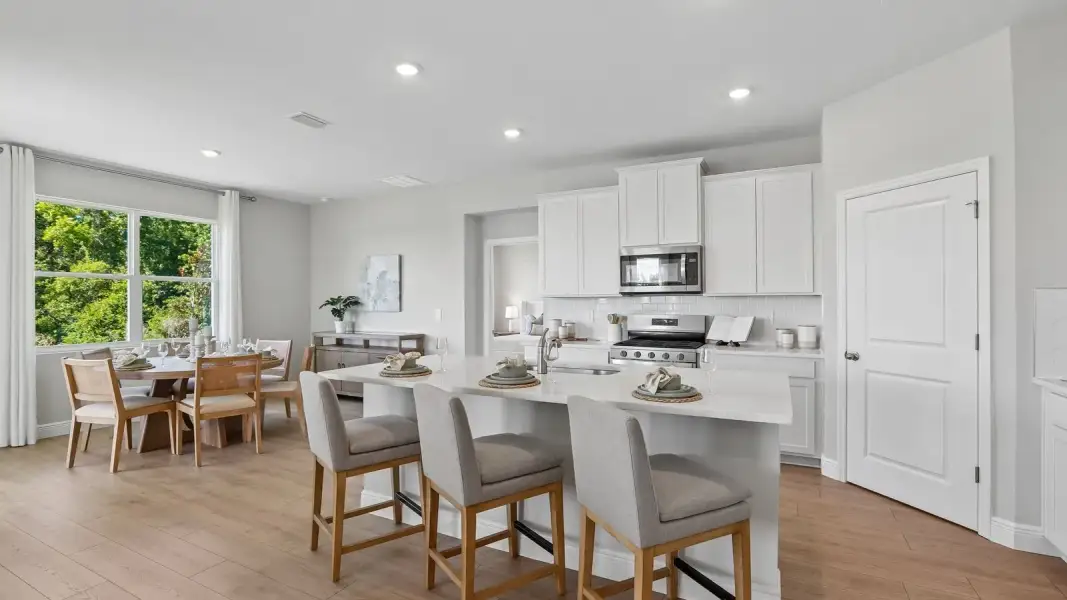 Furnished interior view inside a new home in Balm Grove, Wimauma (Image 14).