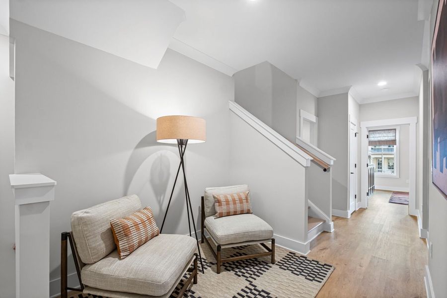 Representative furnished interior of a home built from the The Kennedy by JW Collection in Devin's Shire, Kennesaw (Image 18).