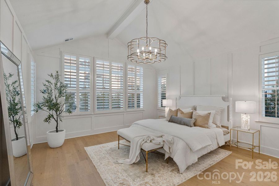 PRIMARY, bedroom #1 on MAIN FLOOR