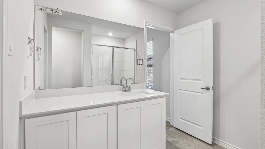Furnished interior view inside a new home in Silverado, Aubrey (Image 4).