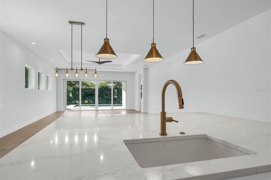 Furnished interior view inside a new home in , Orlando (Image 13).