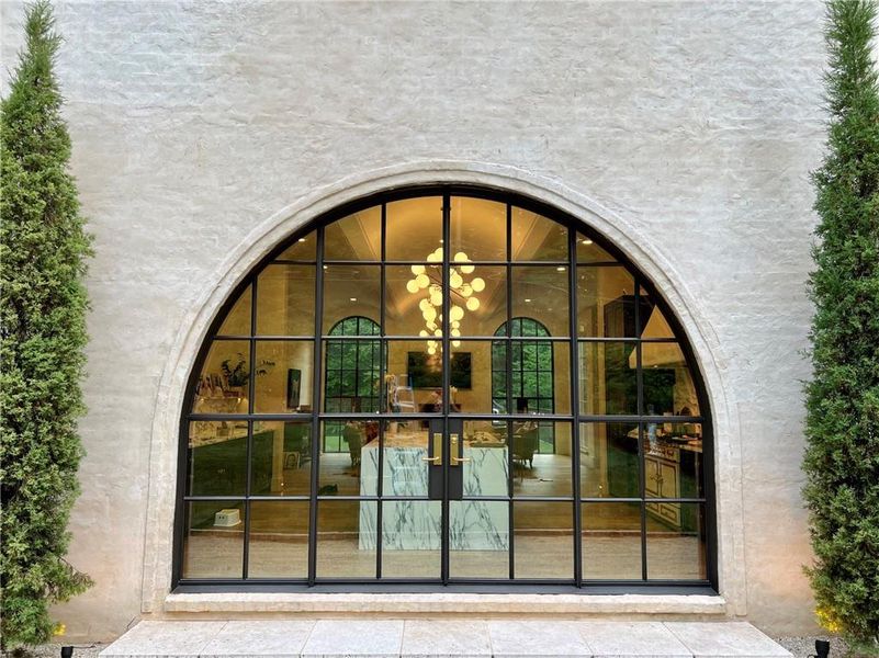 Exterior details and patio area of a home in , Atlanta (Image 22). Exterior details and patio area of a home in , Atlanta (Image 22).