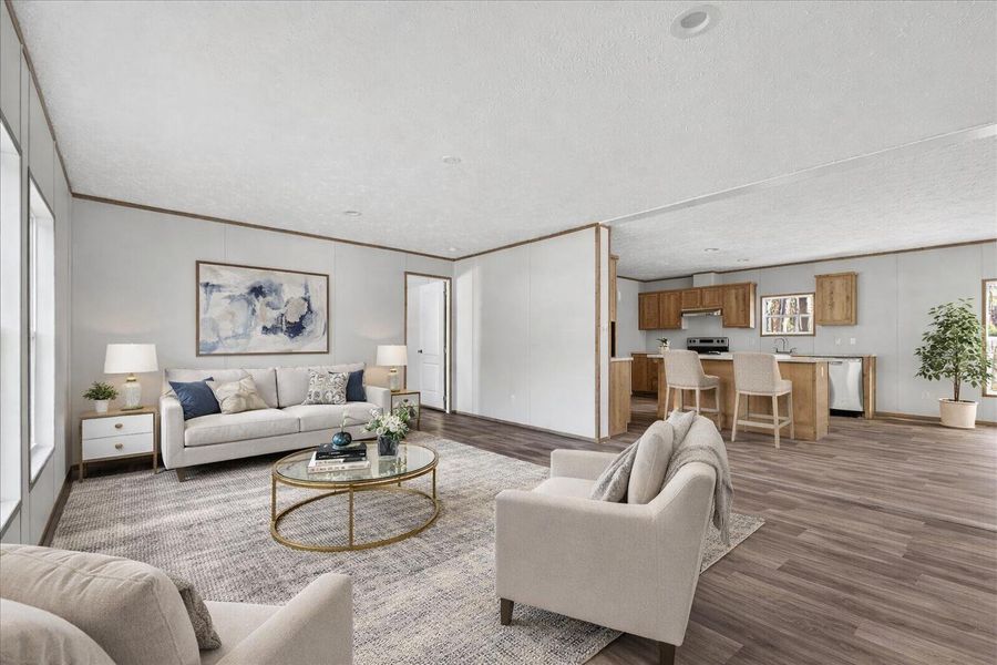 Furnished interior view inside a new home in , Eutawville (Image 9).