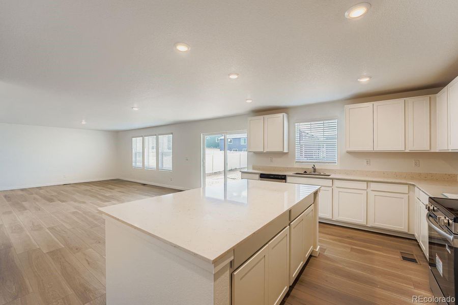 Furnished interior view inside a new home in Green Valley Ranch: The Camden Collection, Aurora (Image 5). Furnished interior view inside a new home in Green Valley Ranch: The Camden Collection, Aurora (Image 5).
